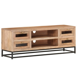 Meuble TV 110x30x40 cm Bois d'acacia massif