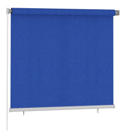 Store roulant d'extérieur 160x140 cm Bleu PEHD