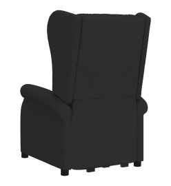 Fauteuil de massage Noir Tissu