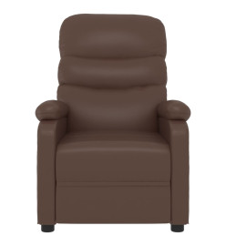 Fauteuil de massage Marron Similicuir