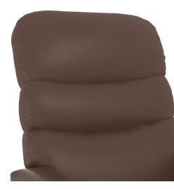 Fauteuil de massage Marron Similicuir