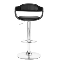 Tabouret de bar Noir Similicuir