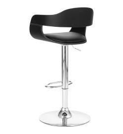 Tabouret de bar Noir Similicuir