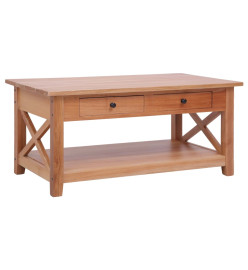 Table basse 100x55x46 cm Bois d'acajou massif