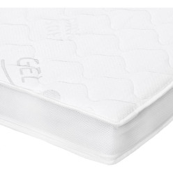 Sur-matelas 100 x 200 cm Mousse de gel 7 cm