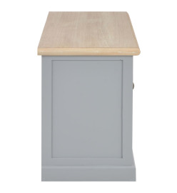 Meuble TV Gris 90 x 30 x 40 cm Bois