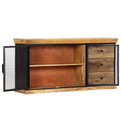 Buffet 150x40x75 cm Bois de manguier solide