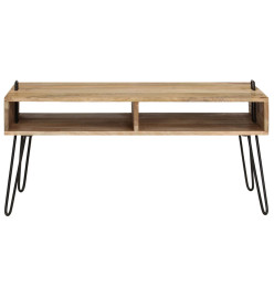 Table basse Bois de manguier massif 100 x 60 x 45 cm