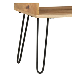 Table basse Bois de manguier massif 100 x 60 x 45 cm