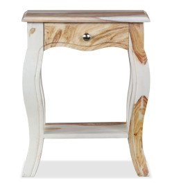 Table de chevet Bois massif de Sesham 40 x 30 x 50 cm