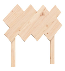 Cadre de lit avec tête de lit 90x200 cm bois massif