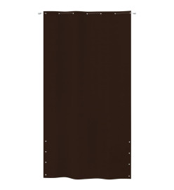 Écran de balcon Marron 140x240 cm Tissu Oxford