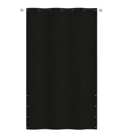 Écran de balcon Noir 140x240 cm Tissu Oxford