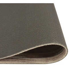 Tapis de cuisine lavable impression cuisine gris 60x180 cm