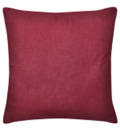 Housses de coussin 4 pcs Coton Bordeaux 50x50 cm