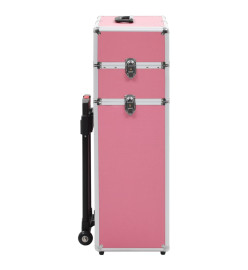 Chariot de maquillage Aluminium Rose