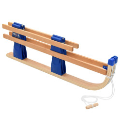 Traîneau pliable en bois 110 cm