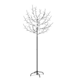 Sapin de Noël 200 LED blanc chaud Cerisier en fleurs 180 cm