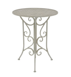 Ensemble de bistro 3 pcs Acier Gris