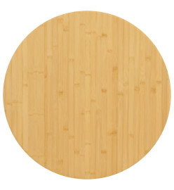 Dessus de table Ø60x4 cm bambou