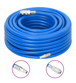 Tuyau d'air bleu 0,7" 20 m PVC