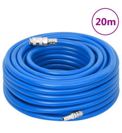 Tuyau d'air bleu 0,7" 20 m PVC