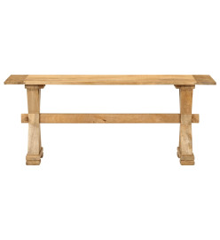 Banc 110x35x45 cm bois massif de manguier