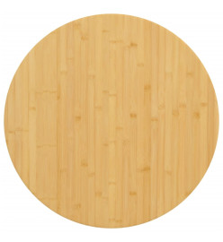 Dessus de table Ø60x1,5 cm bambou