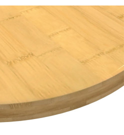 Dessus de table Ø60x2,5 cm bambou