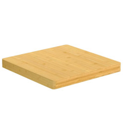 Dessus de table 40x40x4 cm bambou