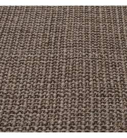 Tapis en sisal pour griffoir marron 66 x 250 cm