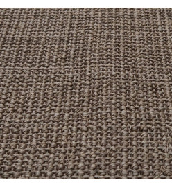 Tapis en sisal pour griffoir marron 80x300 cm