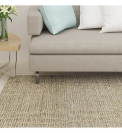 Tapis en sisal pour griffoir taupe 80x150 cm