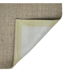 Tapis en sisal pour griffoir taupe 80x150 cm