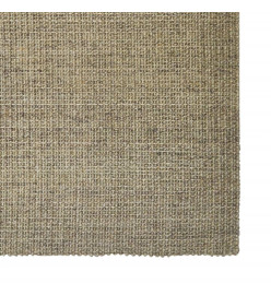 Tapis en sisal pour griffoir taupe 66x200 cm