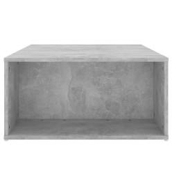 Table basse Gris béton 90x67x33 cm Aggloméré