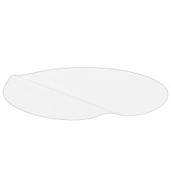 Protecteur de table mat Ø 80 cm 2 mm PVC