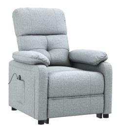 Fauteuil Gris clair Tissu