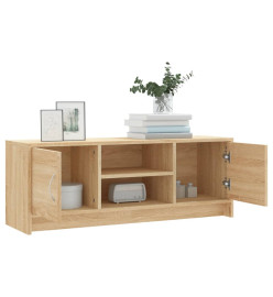 Meuble TV chêne sonoma 102x30x37,5 cm bois d'ingénierie