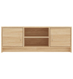 Meuble TV chêne sonoma 102x30x37,5 cm bois d'ingénierie