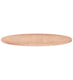 Dessus de table rond Ø60x1,5 cm Bois de chêne massif non traité