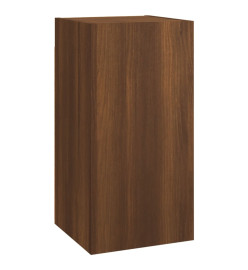 Ensemble de meubles TV 8 pcs Chêne marron Bois d'ingénierie