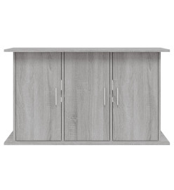 Support pour aquarium sonoma gris 101x41x58cm bois d'ingénierie