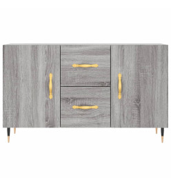 Buffet sonoma gris 100x36x60 cm bois d'ingénierie