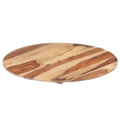 Dessus de table Bois solide Rond 25-27 mm 60 cm