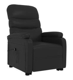 Fauteuil Noir Similicuir