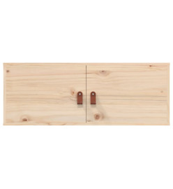 Armoires murales 2 pcs 80x30x30 cm Bois de pin massif