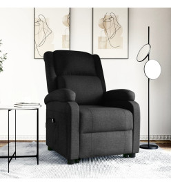 Fauteuil Noir Tissu