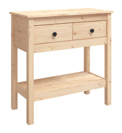 Table console 75x35x75 cm Bois massif de pin