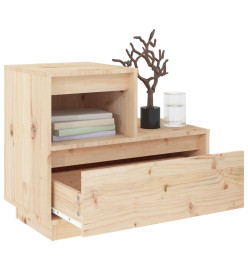 Table de chevet 60x34x51 cm Bois de pin solide